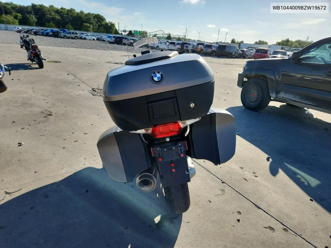 2011 BMW R1200 Rt VIN: WB1044009BZW19672 Lot: 57210066