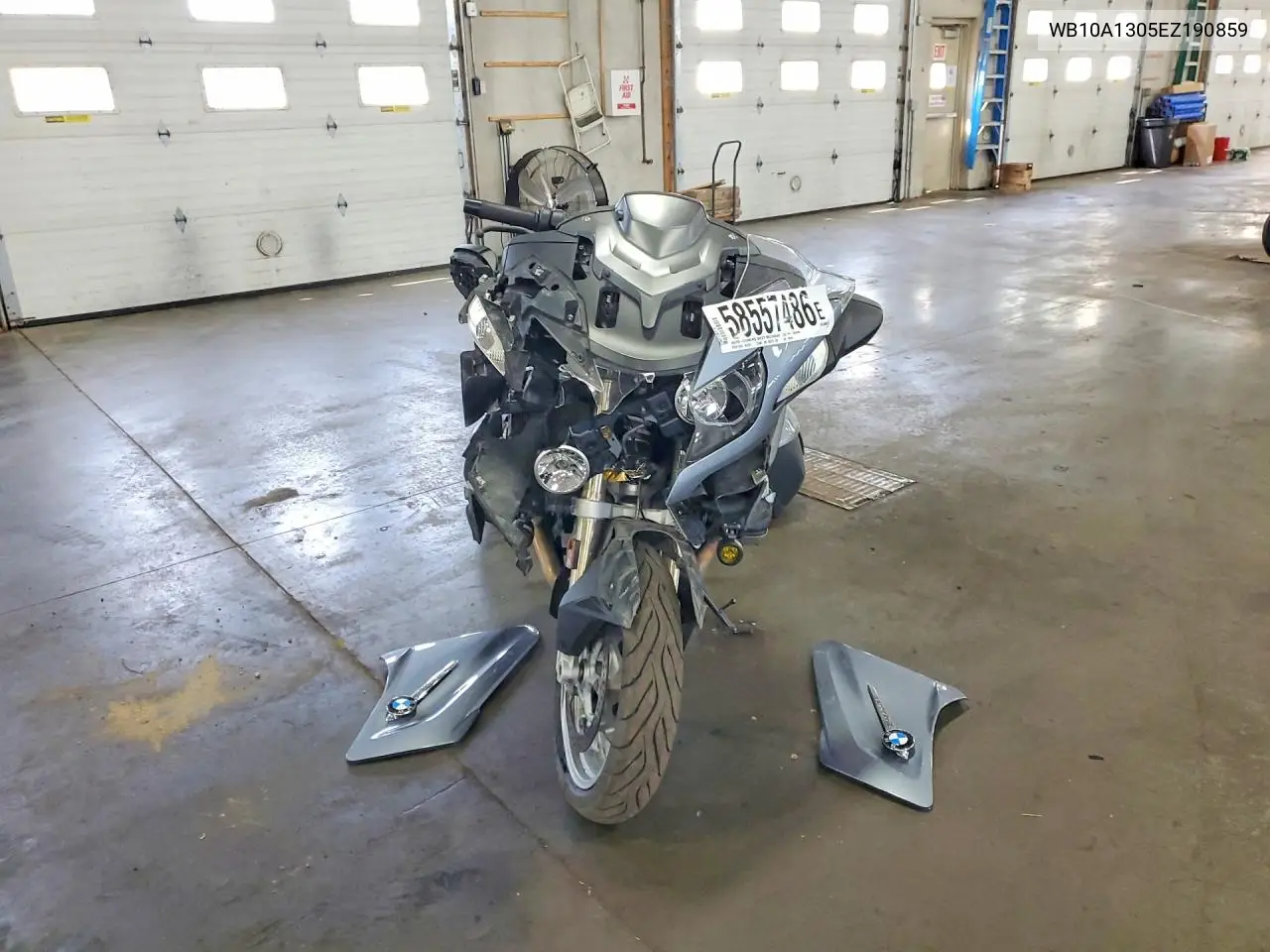 2014 BMW R1200 Rt VIN: WB10A1305EZ190859 Lot: 58557486