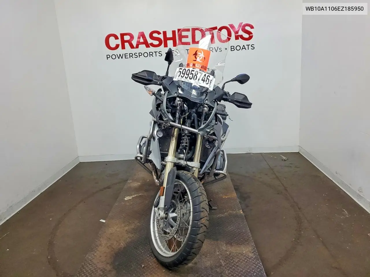 2014 BMW R1200 Gs VIN: WB10A1106EZ185950 Lot: 59958746