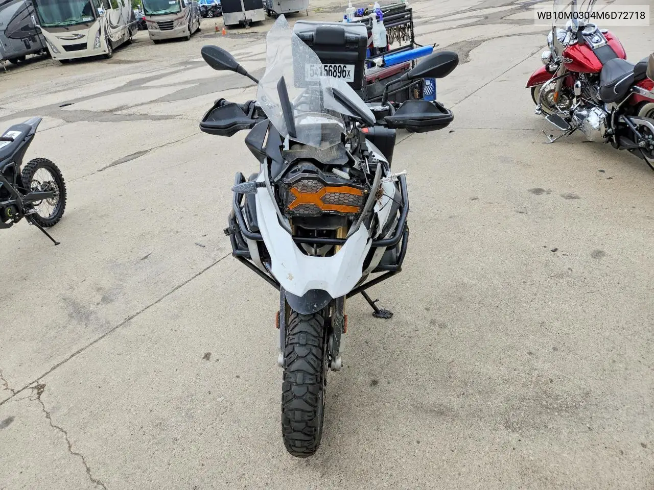 2021 BMW R 1250 Gs VIN: WB10M0304M6D72718 Lot: 54156896