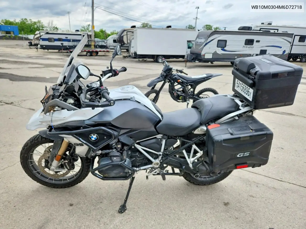 2021 BMW R 1250 Gs VIN: WB10M0304M6D72718 Lot: 54156896