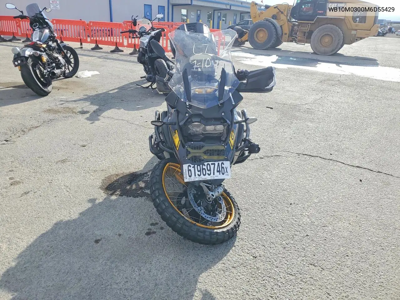 2021 BMW R 1250 Gs VIN: WB10M0300M6D55429 Lot: 61969746
