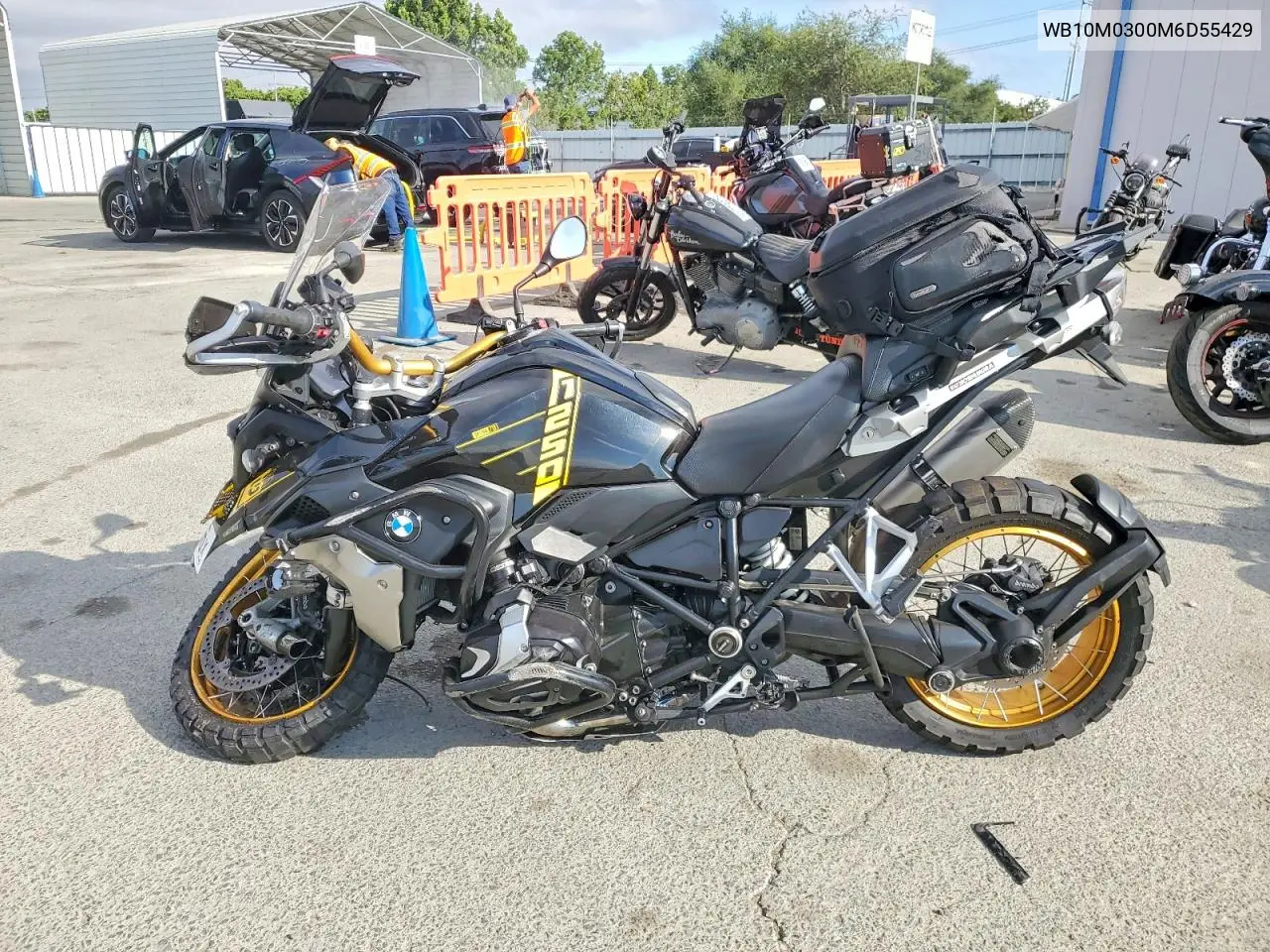 2021 BMW R 1250 Gs VIN: WB10M0300M6D55429 Lot: 61969746