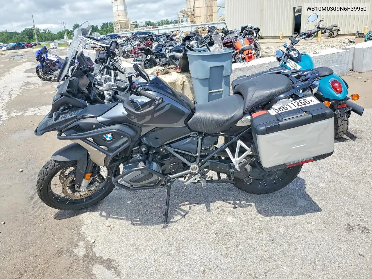 2022 BMW R 1250 Gs VIN: WB10M0309N6F39950 Lot: 58611266