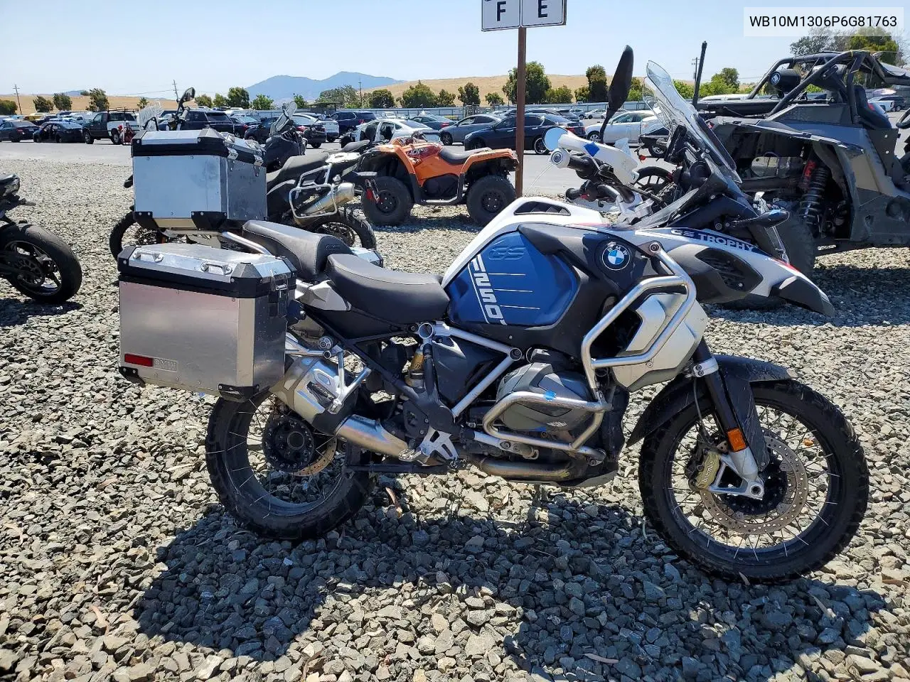 2023 BMW R 1250 Gs Adventure VIN: WB10M1306P6G81763 Lot: 56858896