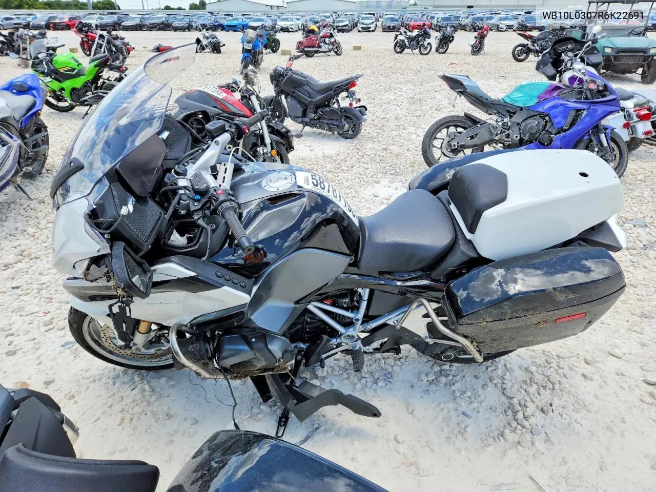 2024 BMW R 1250 Rt VIN: WB10L0307R6K22691 Lot: 58787196
