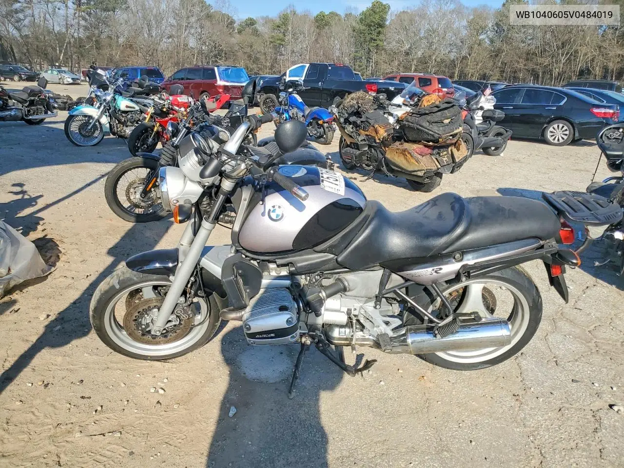 1997 BMW R850 R VIN: WB1040605V0484019 Lot: 75760545
