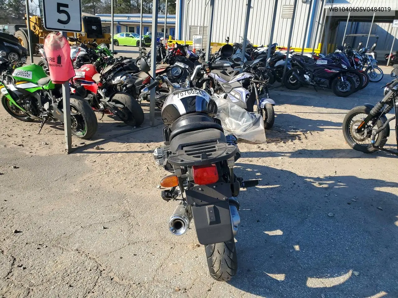1997 BMW R850 R VIN: WB1040605V0484019 Lot: 75760545