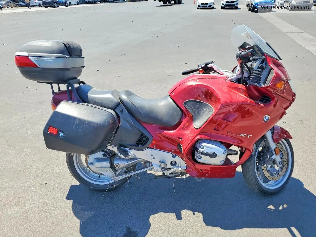 2004 BMW R1150 Rt VIN: WB10499A24ZE95615 Lot: 58913306