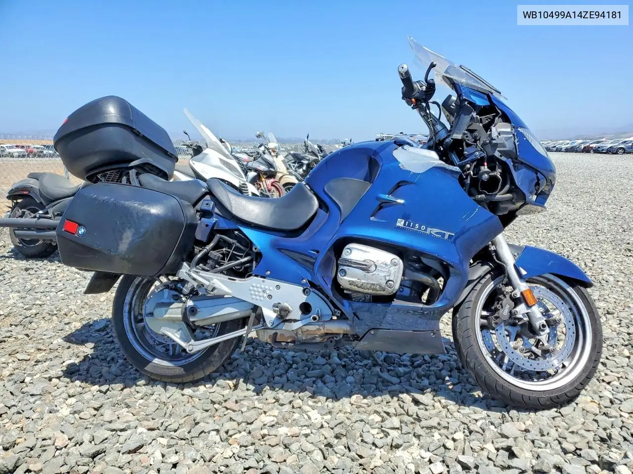 2004 BMW R1150 Rt VIN: WB10499A14ZE94181 Lot: 60697536