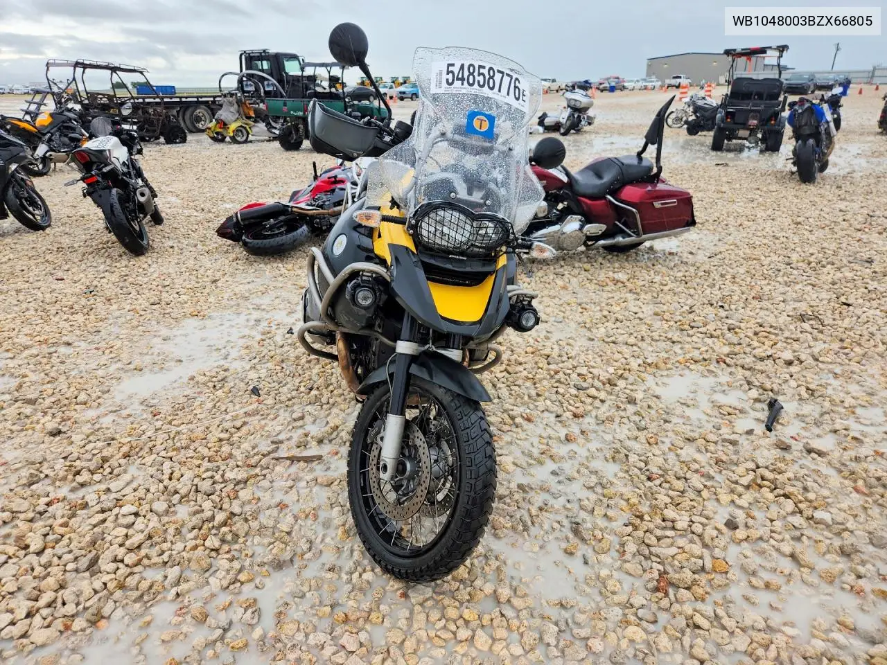 2011 BMW R1200 Gs Adventure VIN: WB1048003BZX66805 Lot: 54858776