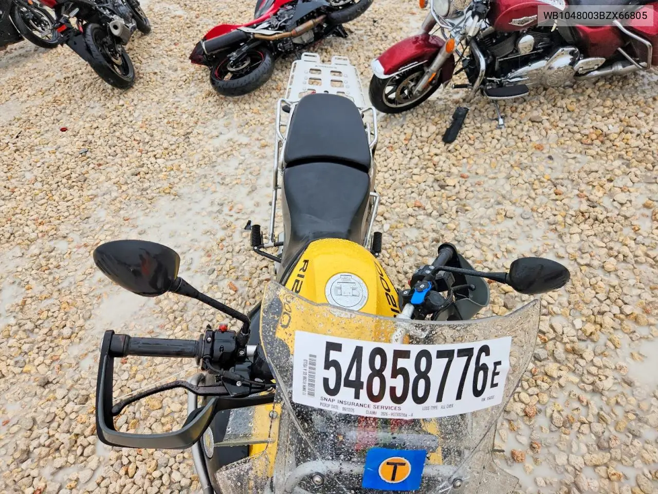 2011 BMW R1200 Gs Adventure VIN: WB1048003BZX66805 Lot: 54858776