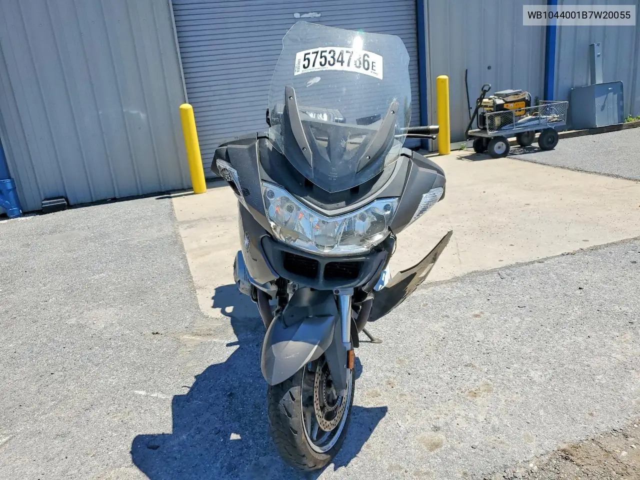 2011 BMW R1200Rt VIN: WB1044001BZW20055 Lot: 57534786