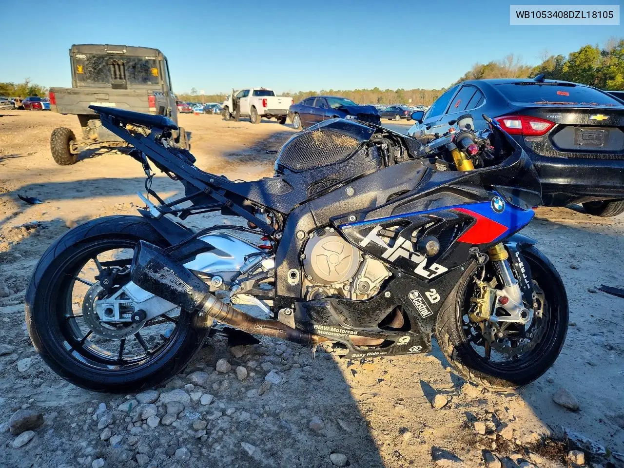 2013 BMW S 1000 Rr VIN: WB1053408DZL18105 Lot: 76199285