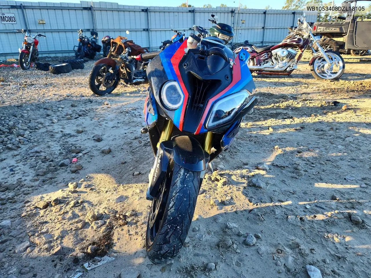 2013 BMW S 1000 Rr VIN: WB1053408DZL18105 Lot: 76199285