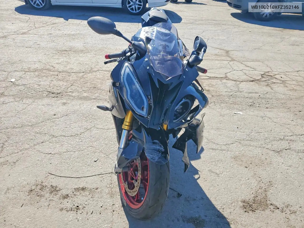 2015 BMW S 1000 Rr VIN: WB10D210XFZ352146 Lot: 61342876