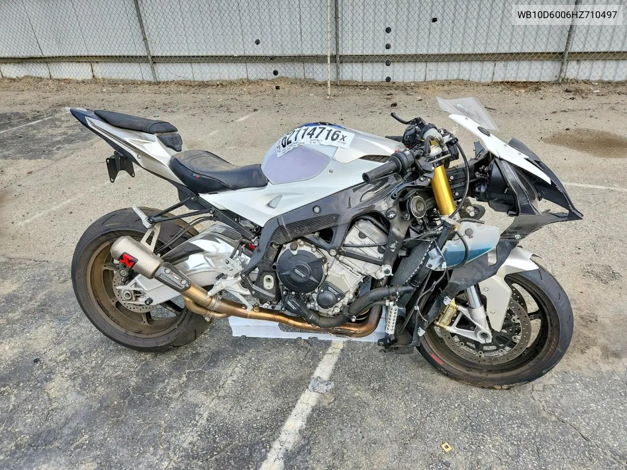 2017 BMW S 1000 Rr VIN: WB10D6006HZ710497 Lot: 62114716