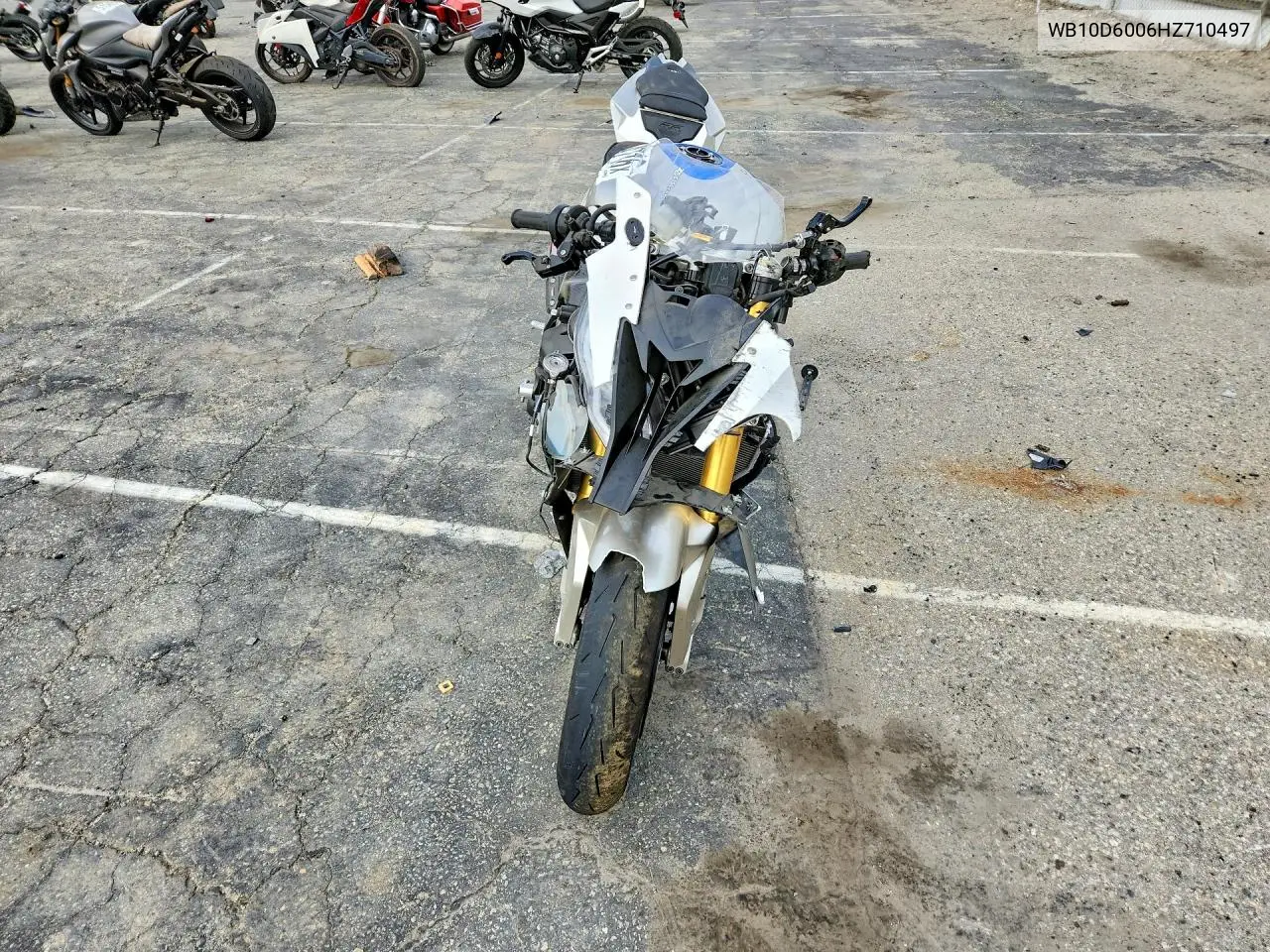 2017 BMW S 1000 Rr VIN: WB10D6006HZ710497 Lot: 62114716