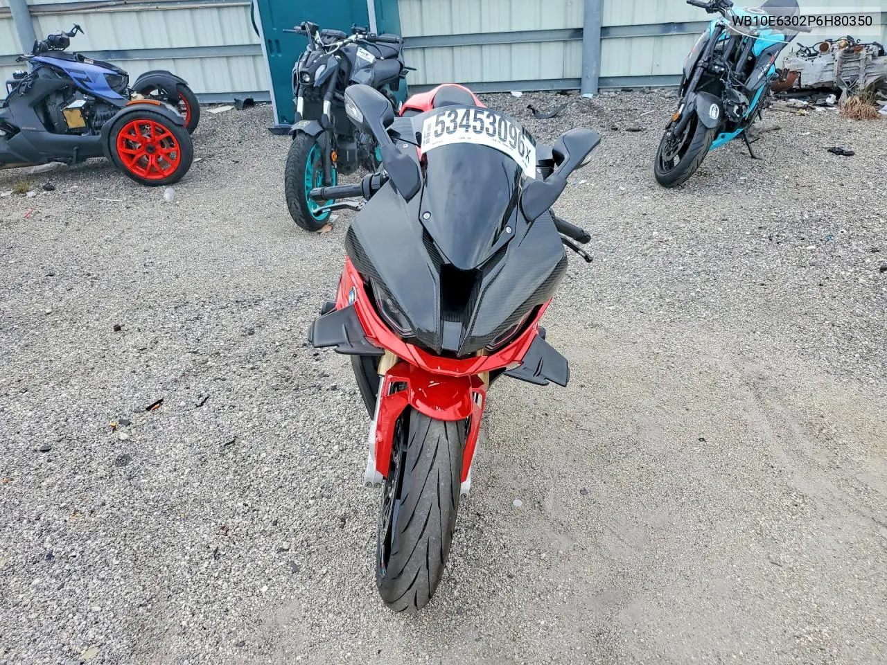 2023 BMW S 1000 Rr VIN: WB10E6302P6H80350 Lot: 53453096