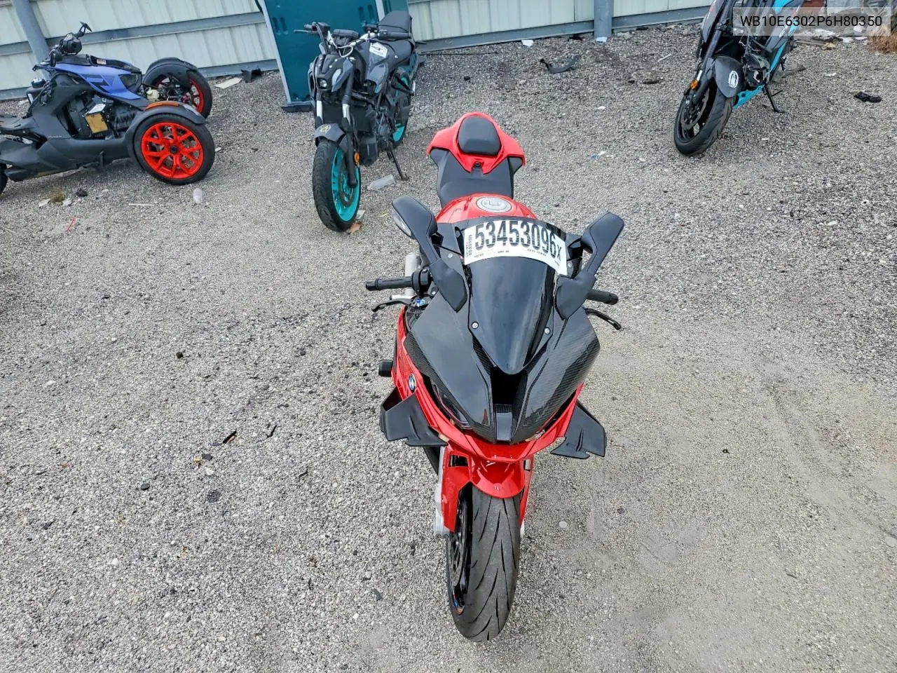 2023 BMW S 1000 Rr VIN: WB10E6302P6H80350 Lot: 53453096