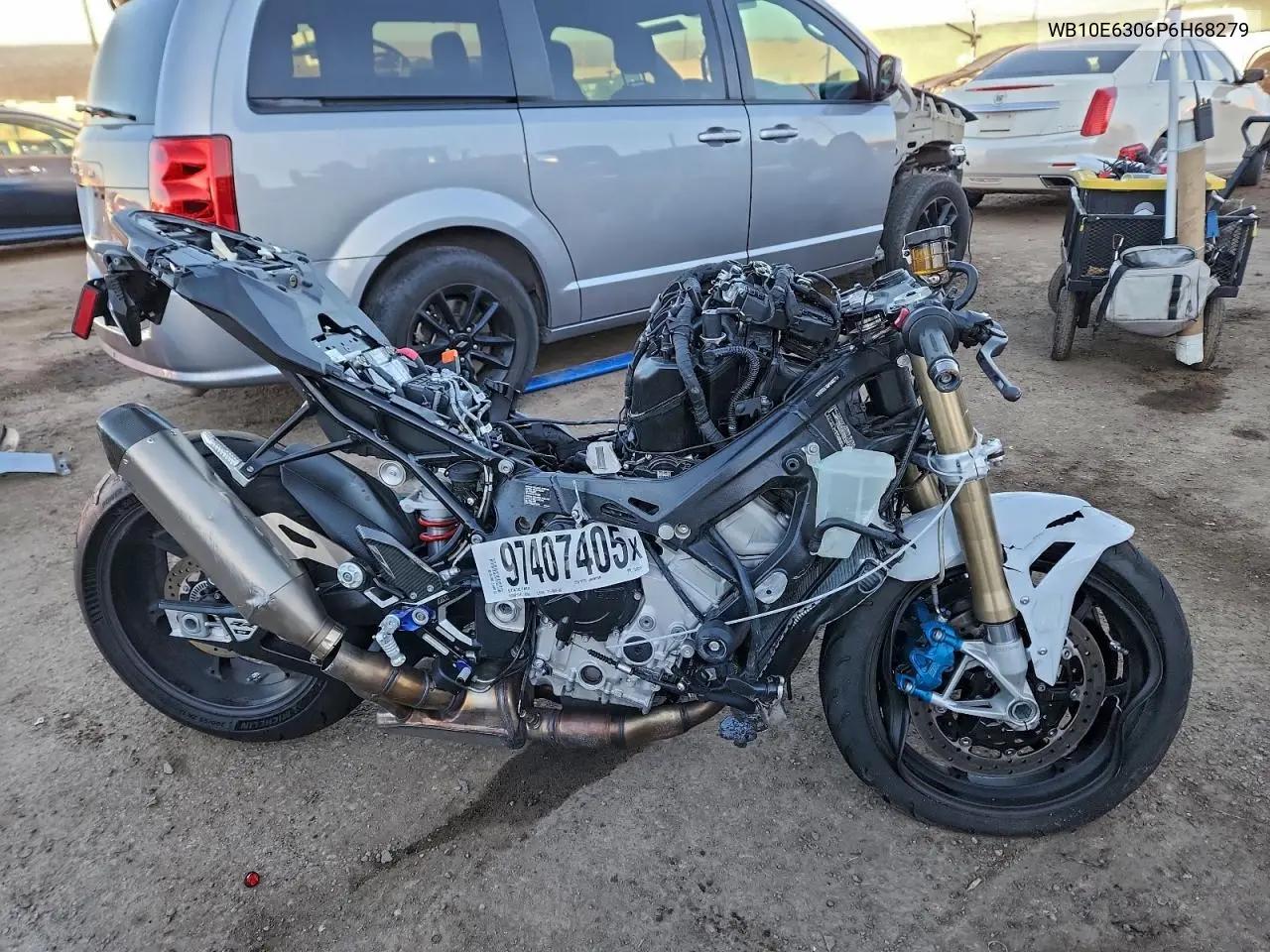 2023 BMW S 1000 Rr VIN: WB10E6306P6H68279 Lot: 97407405