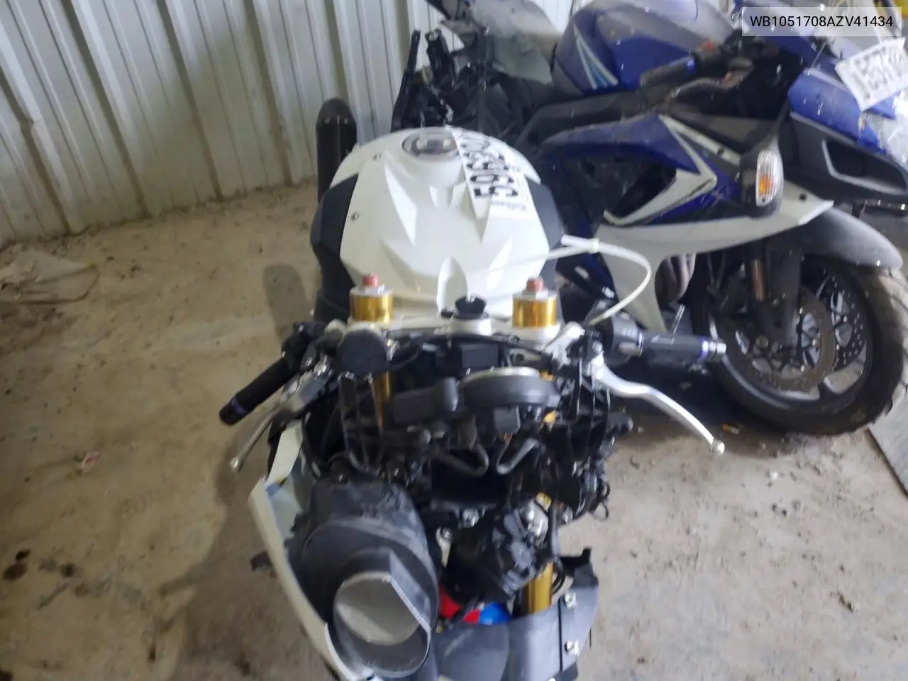 2010 BMW S 1000 Rr VIN: WB1051708AZV41434 Lot: 59629416
