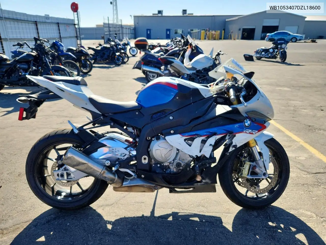 2013 BMW S 1000 Rr VIN: WB1053407DZL18600 Lot: 56873906