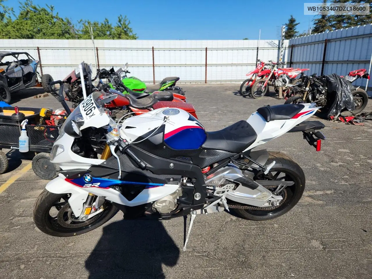 2013 BMW S 1000 Rr VIN: WB1053407DZL18600 Lot: 56873906