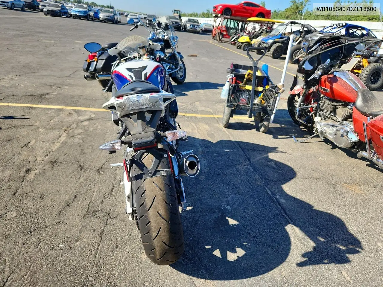 2013 BMW S 1000 Rr VIN: WB1053407DZL18600 Lot: 56873906