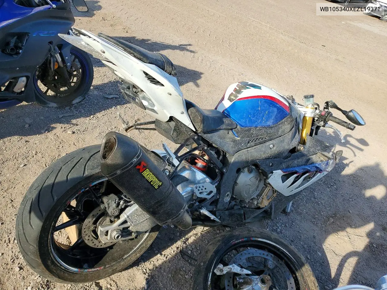2014 BMW S 1000 Rr VIN: WB105340XEZL19371 Lot: 50822246
