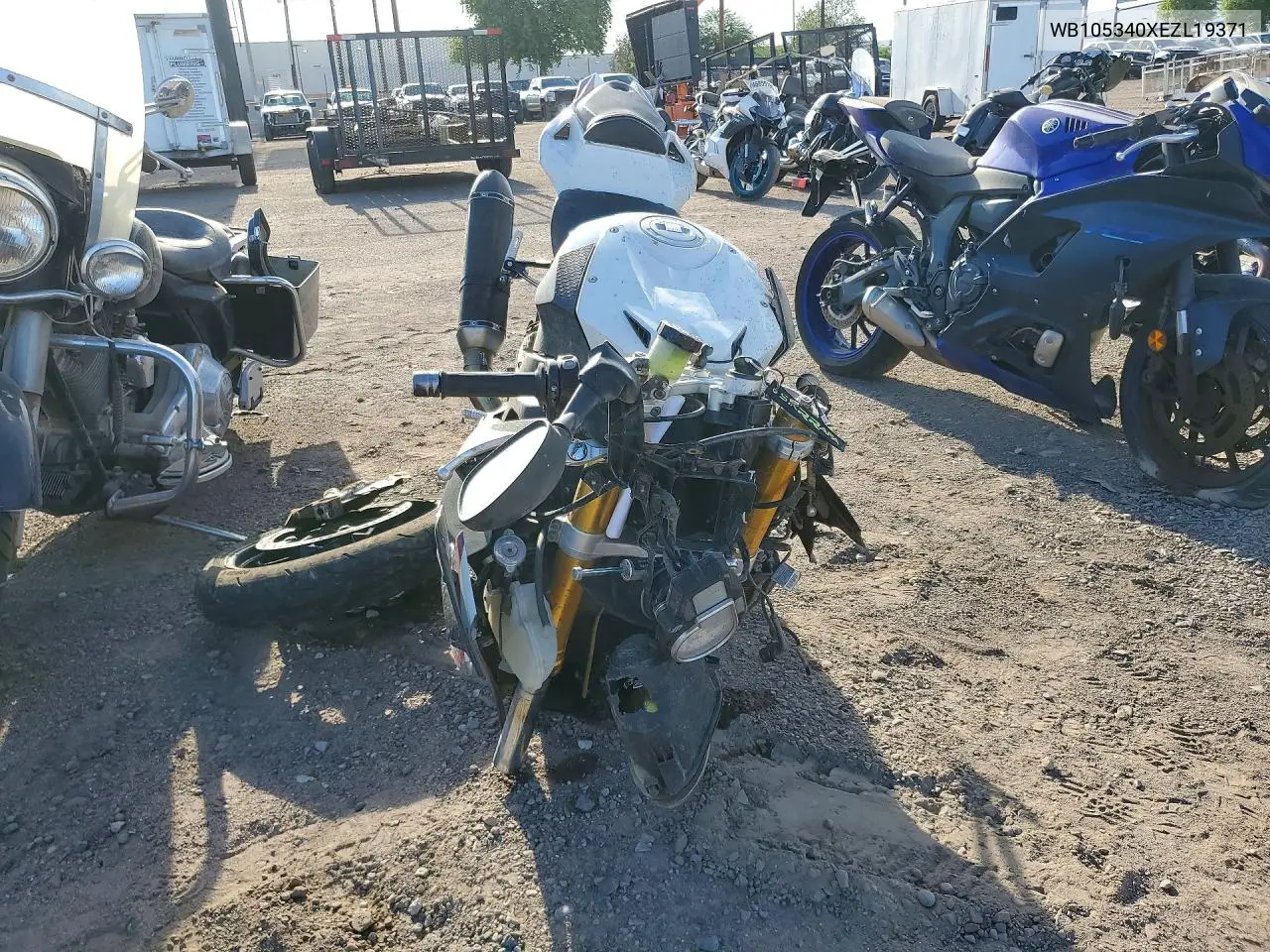 2014 BMW S 1000 Rr VIN: WB105340XEZL19371 Lot: 50822246