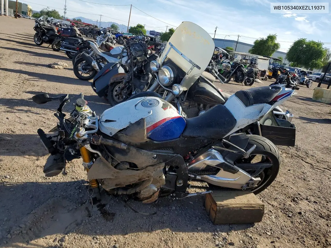 2014 BMW S 1000 Rr VIN: WB105340XEZL19371 Lot: 50822246