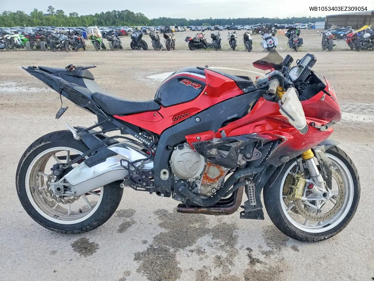 2014 BMW S 1000 Rr VIN: WB1053403EZ309054 Lot: 55538266