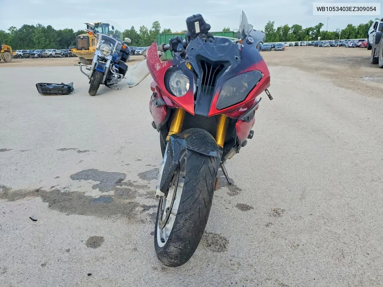 2014 BMW S 1000 Rr VIN: WB1053403EZ309054 Lot: 55538266