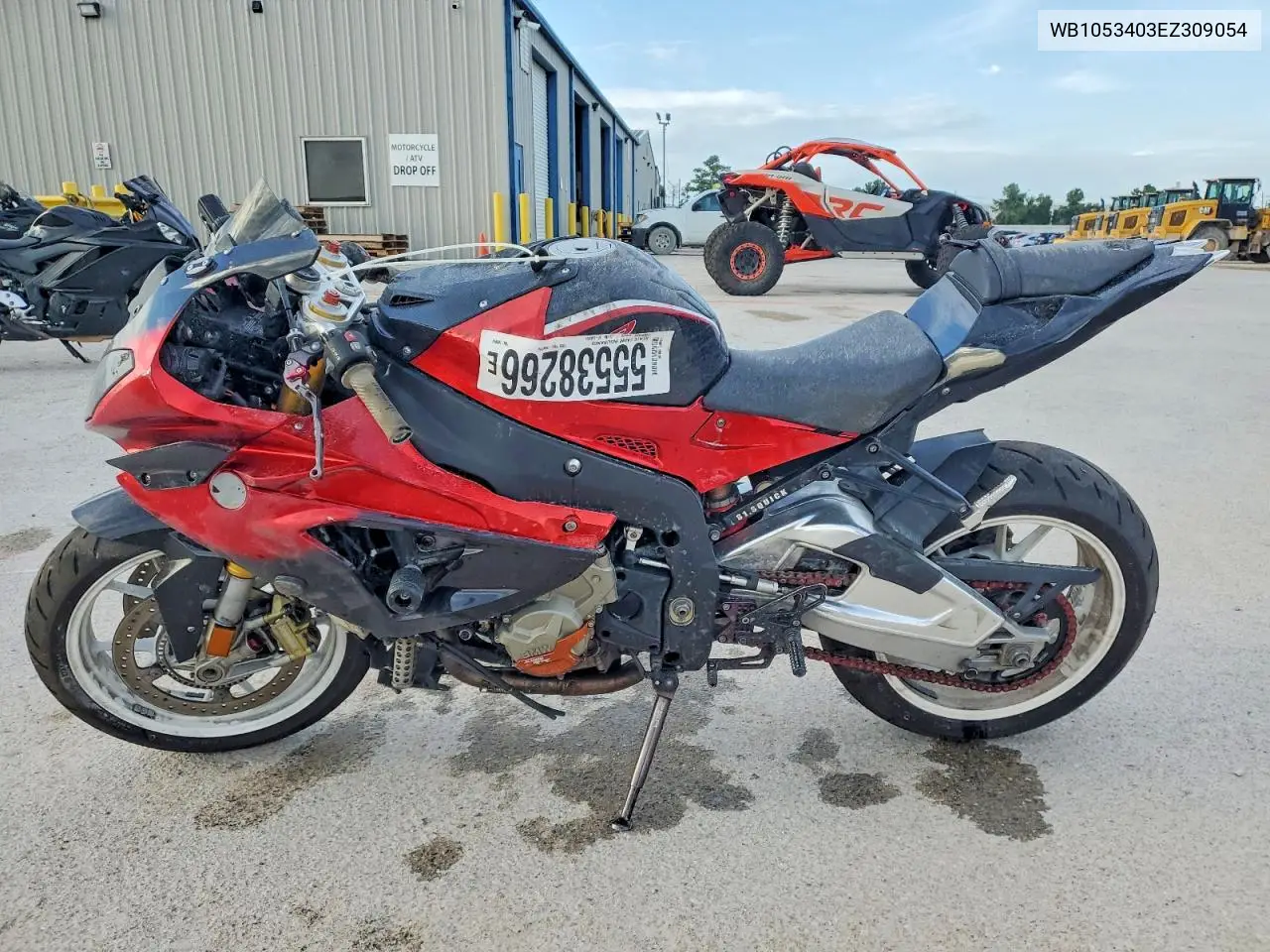 2014 BMW S 1000 Rr VIN: WB1053403EZ309054 Lot: 55538266