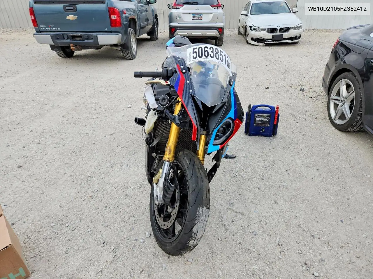 2015 BMW S 1000 Rr VIN: WB10D2105FZ352412 Lot: 50638516