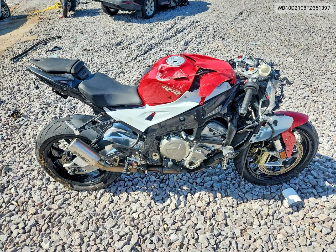 2015 BMW S 1000 Rr VIN: WB10D2108FZ351397 Lot: 61029326