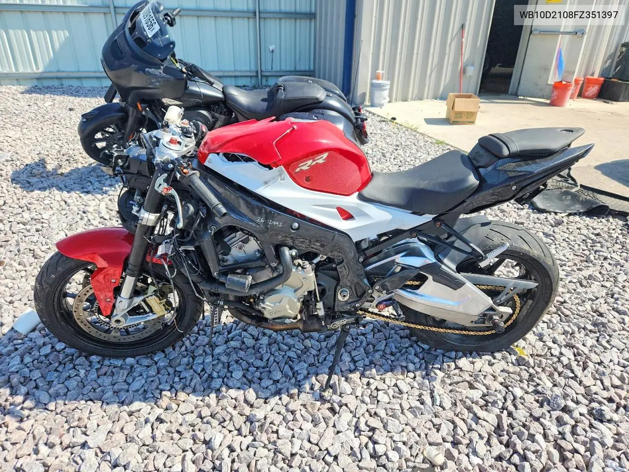 2015 BMW S 1000 Rr VIN: WB10D2108FZ351397 Lot: 61029326