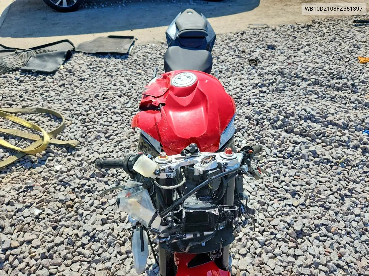 2015 BMW S 1000 Rr VIN: WB10D2108FZ351397 Lot: 61029326