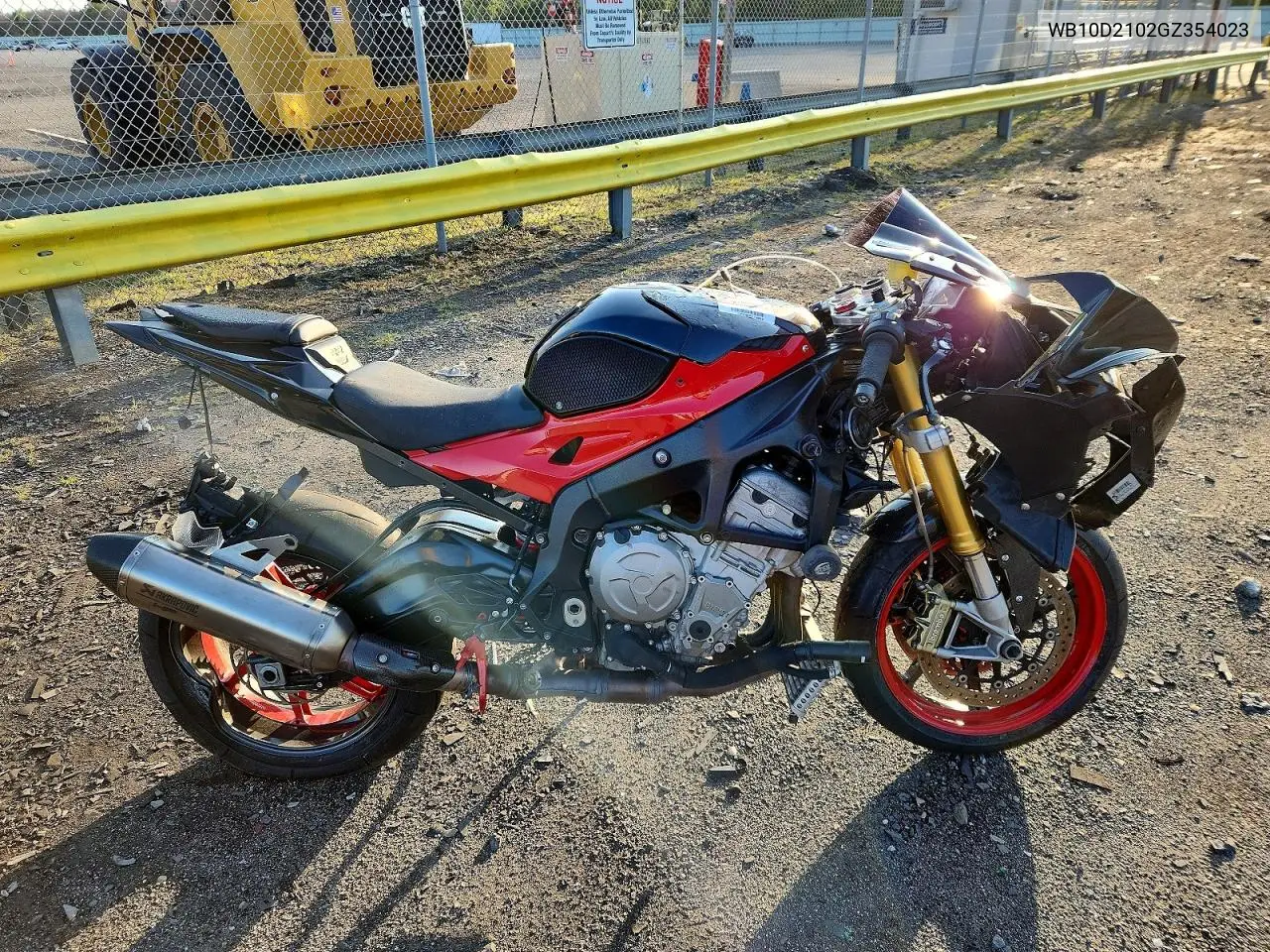 2016 BMW S 1000 Rr VIN: WB10D2102GZ354023 Lot: 61216916