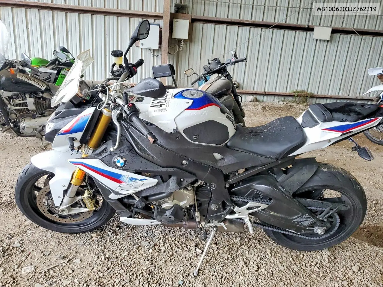2018 BMW S 1000 R VIN: WB10D6203JZ762219 Lot: 49622786