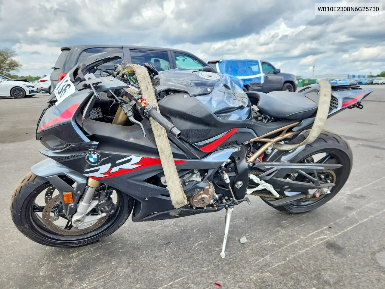 2022 BMW S 1000 Rr VIN: WB10E2308N6G25730 Lot: 51981136