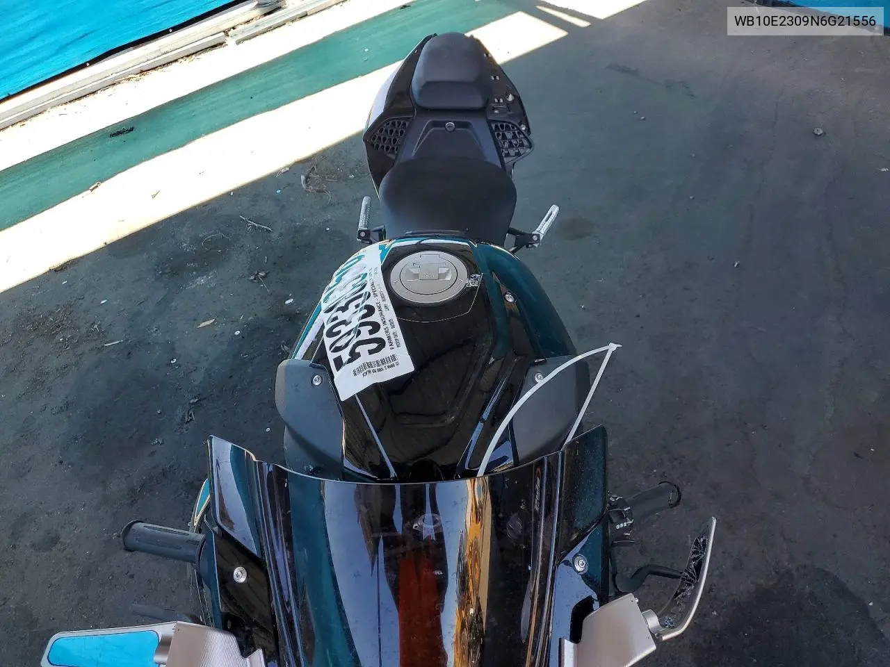 2022 BMW S 1000 Rr VIN: WB10E2309N6G21556 Lot: 59330356