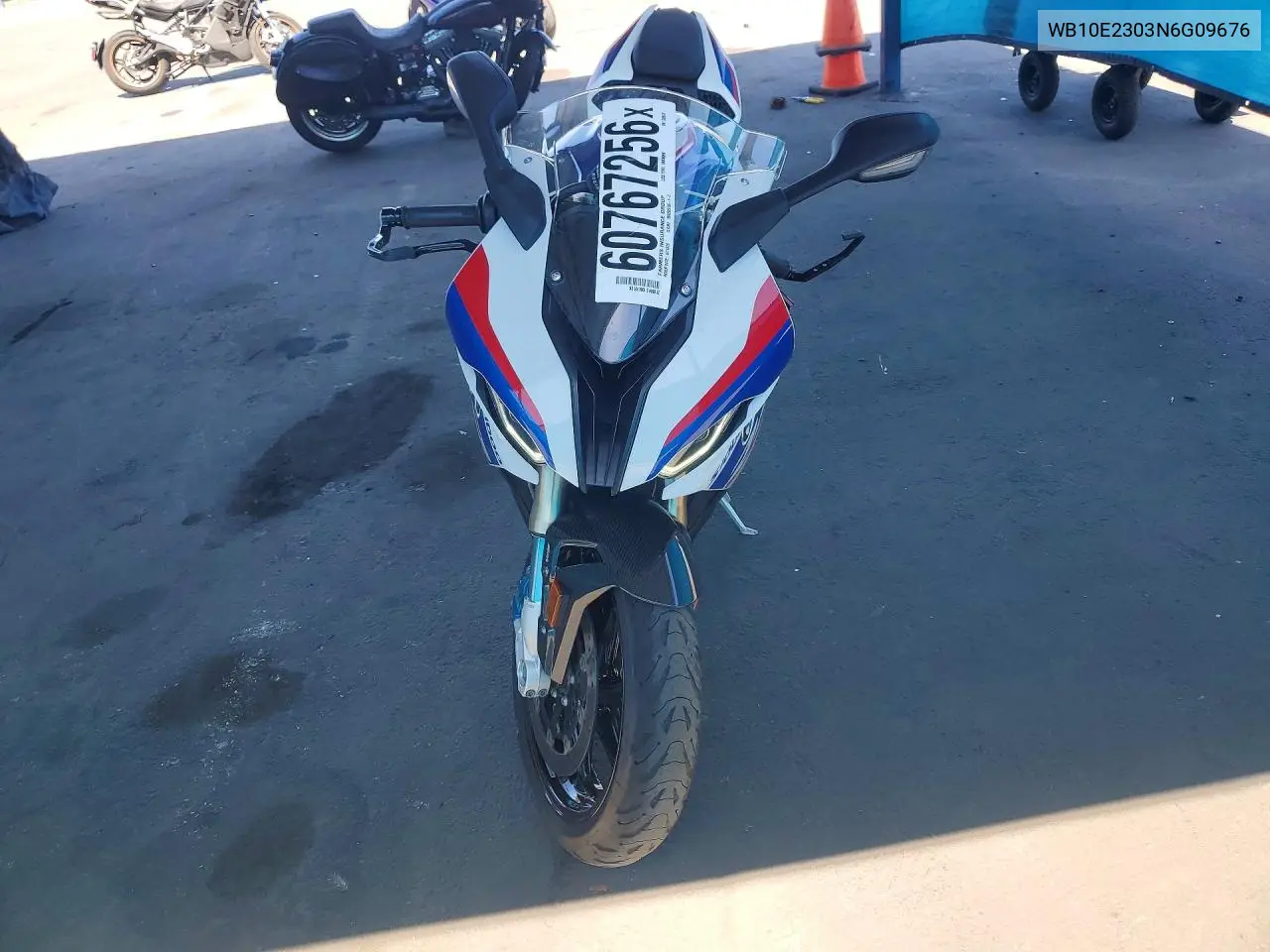 2022 BMW S 1000 Rr VIN: WB10E2303N6G09676 Lot: 60767256