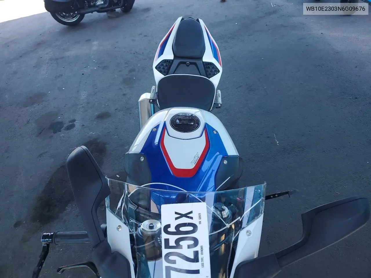 2022 BMW S 1000 Rr VIN: WB10E2303N6G09676 Lot: 60767256
