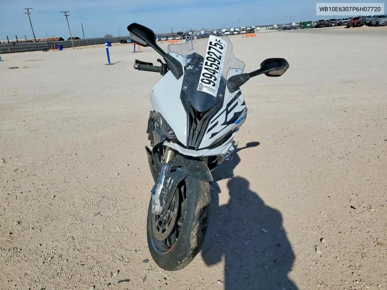 2023 BMW S 1000 Rr VIN: WB10E6307P6H07720 Lot: 99459275