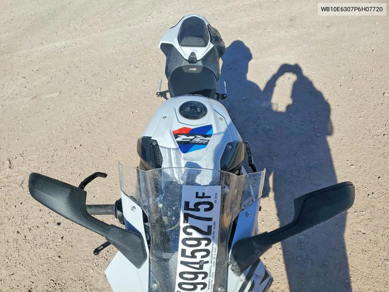 2023 BMW S 1000 Rr VIN: WB10E6307P6H07720 Lot: 99459275