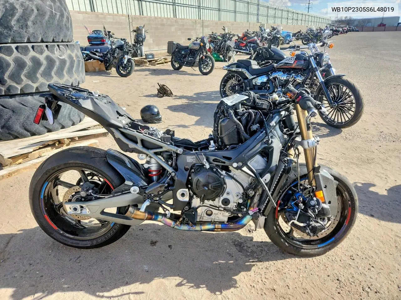2025 BMW S 1000 Rr VIN: WB10P2305S6L48019 Lot: 45671496