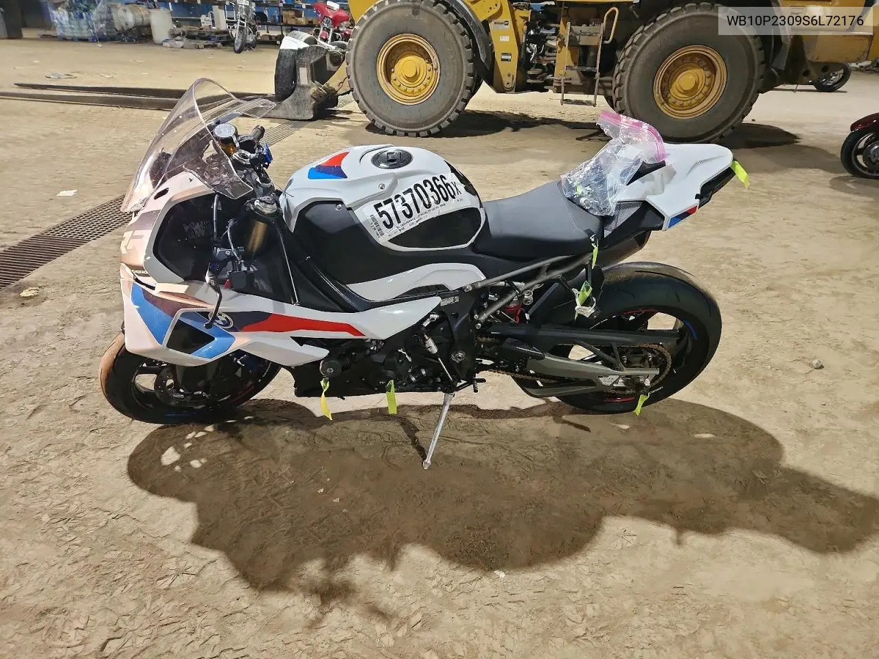 2025 BMW S 1000 Rr VIN: WB10P2309S6L72176 Lot: 57370366