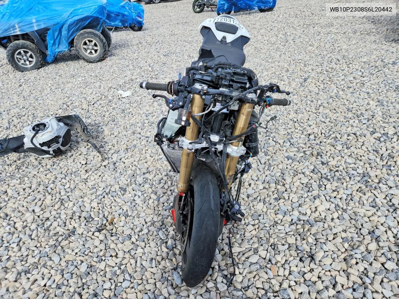 2025 BMW S 1000 Rr VIN: WB10P2308S6L20442 Lot: 77203125